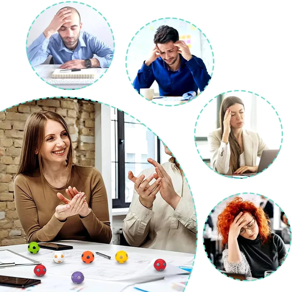Mini Spinner en Forma de Pelota de Fútbol