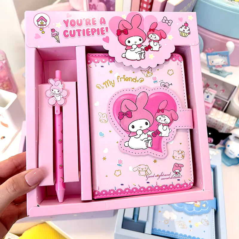 Agenda más lapiz gel Sanrio