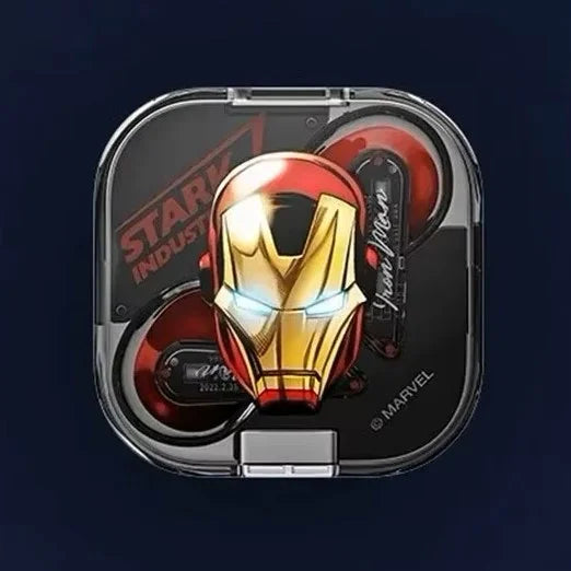 Auriculares Inalámbricos Marvel - Ediciones Iron Man, Capitán América y Pantera Negra