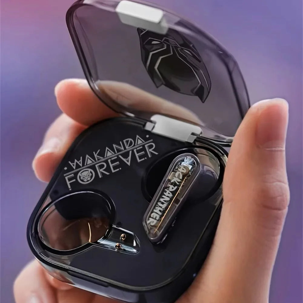 Auriculares Inalámbricos Marvel - Ediciones Iron Man, Capitán América y Pantera Negra