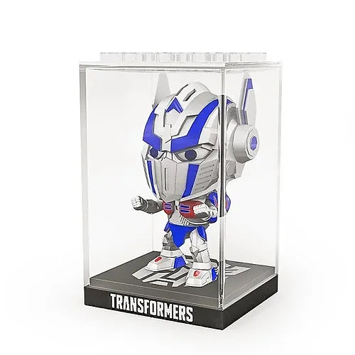 Figuras de Exhibición Transformers: Bumblebee y Optimus Prime