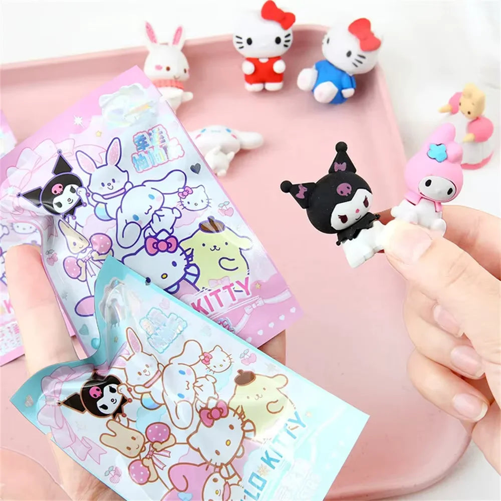 Gomas de Borrar Sorpresa Sanrio Kawaii