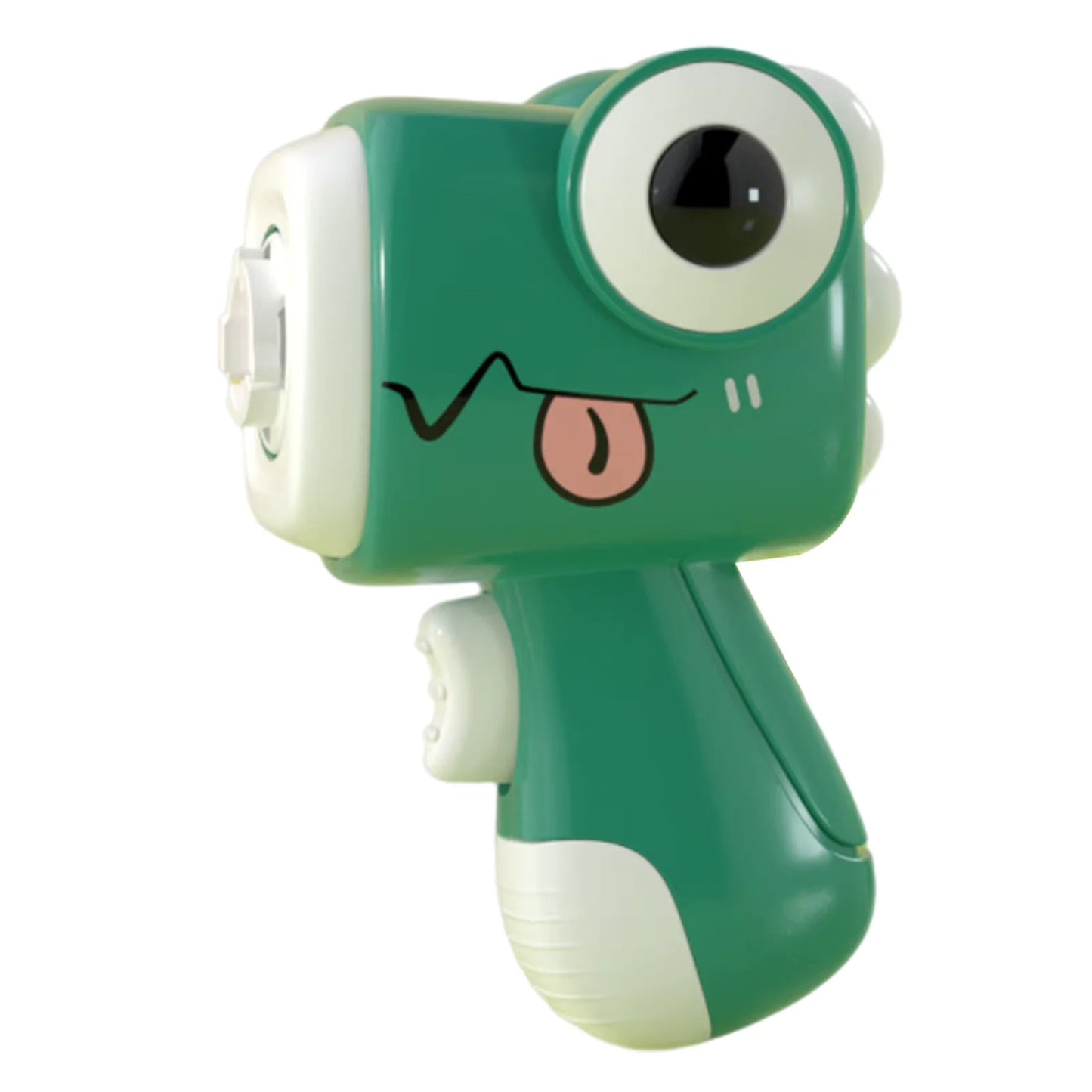 Lanzador de Trompos y Hélices con Forma de Dinosaurio