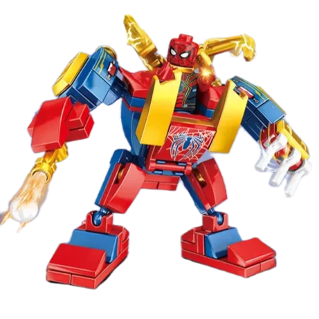 Mini bloques de los Vengadores: Armaduras mecánicas