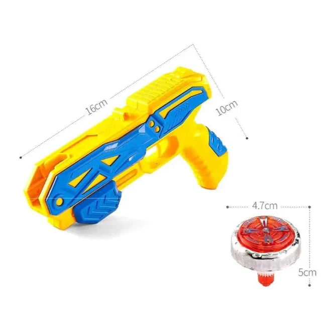 Pistola Lanzadora de Trompos Luminosos
