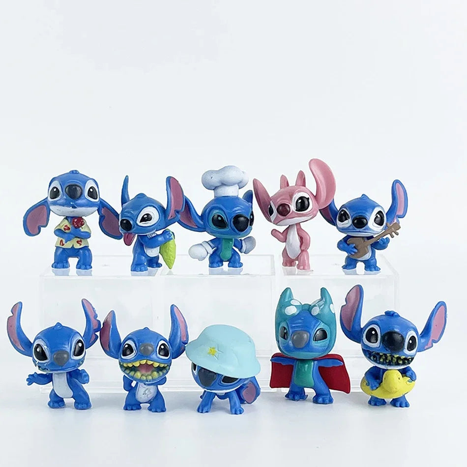 Set de Figuras Mini Stitch (10 unidades)