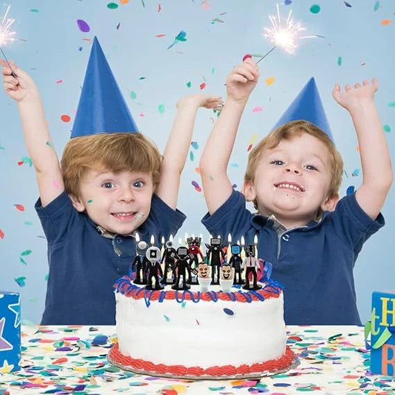 Set 10 figuras Skibidi Toilet