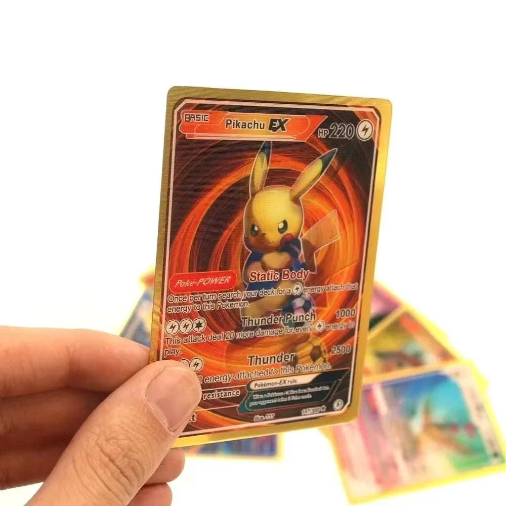 Sobre de Cartas Pokémon 3D (10 cartas)