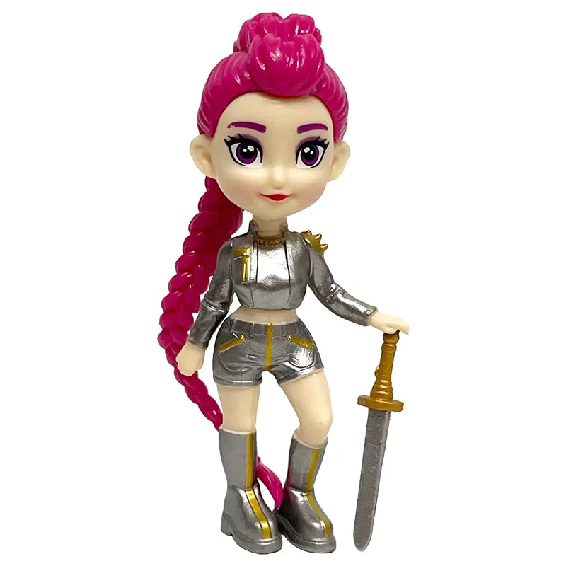 Set de Figuras K-Pop Demon Hunters – Las Guerreras K-Pop (6 unidades)