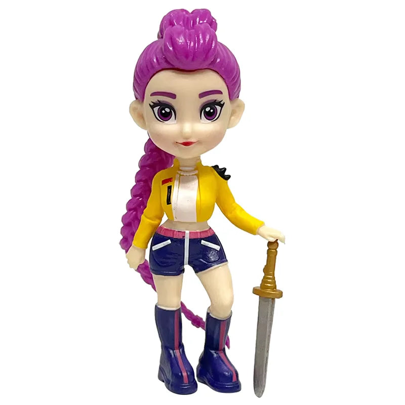Set de Figuras K-Pop Demon Hunters – Las Guerreras K-Pop (6 unidades)