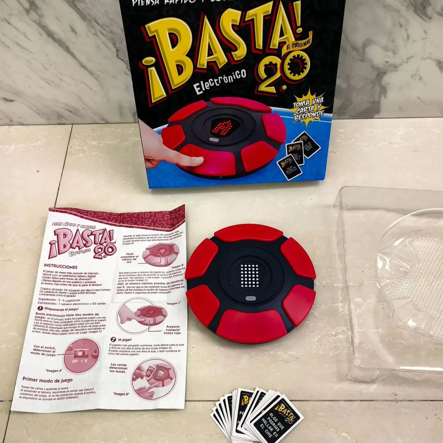 Juego de Mesa Electrónico "Basta 2.0" – Diversión Interactiva para Toda la Familia