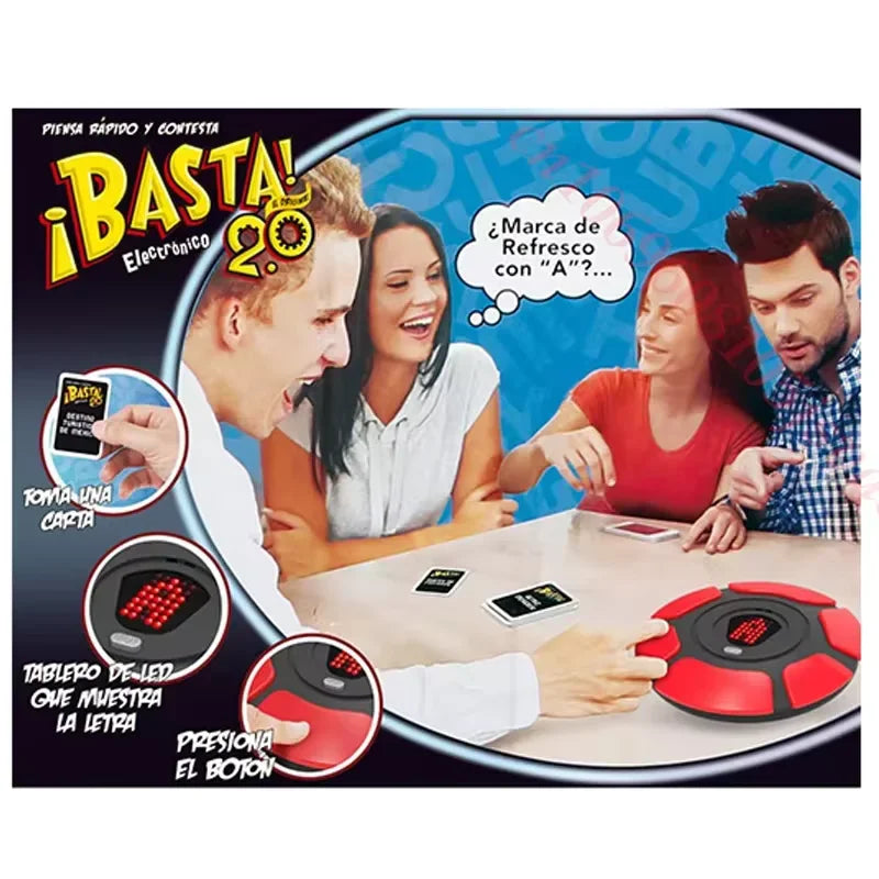 Juego de Mesa Electrónico "Basta 2.0" – Diversión Interactiva para Toda la Familia