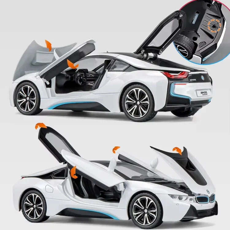 BMW i8 – Modelo de Alta Simulación a Escala 1:32