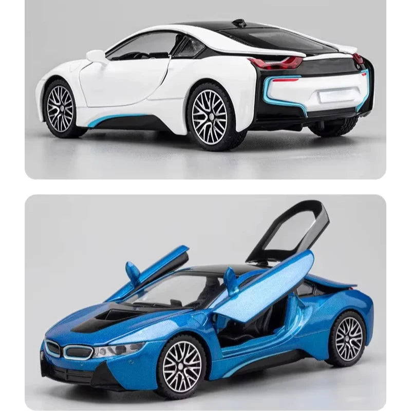 BMW i8 – Modelo de Alta Simulación a Escala 1:32