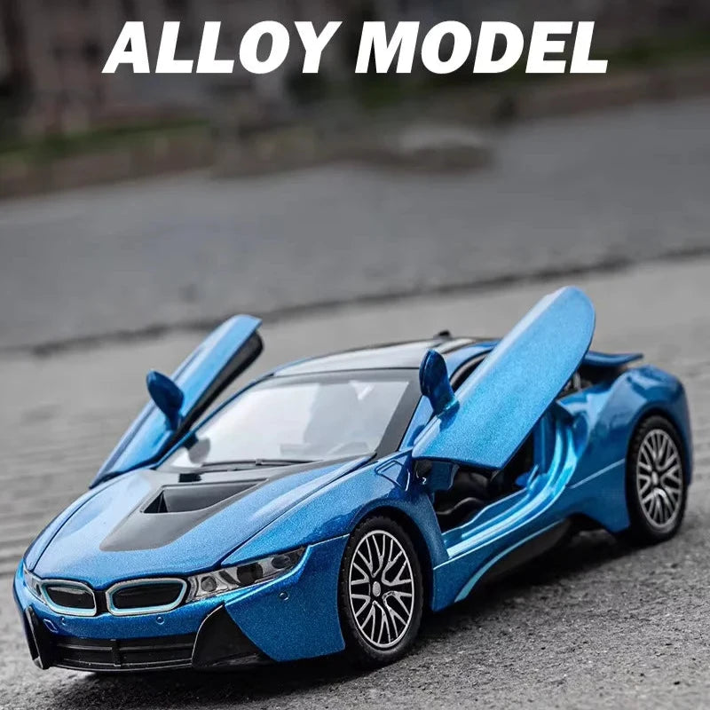 BMW i8 – Modelo de Alta Simulación a Escala 1:32