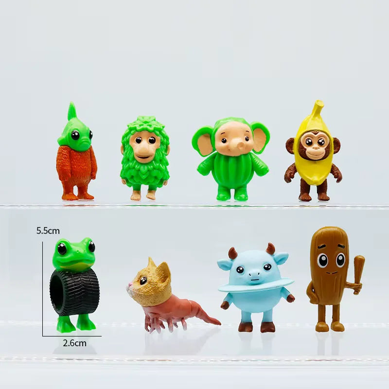 Set de 8 Mini Figuras Brainrot Bebé – Versión Kawaii 2