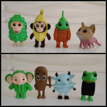 Set de 8 Mini Figuras Brainrot Bebé – Versión Kawaii 2