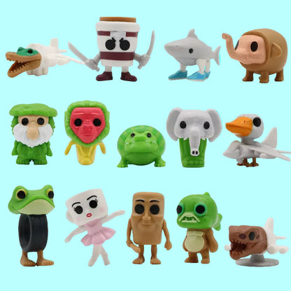 Set de 14 Figuras Mini Brainrot