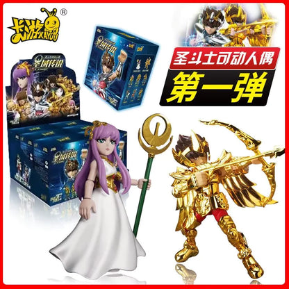 Caja Ciega Saint Seiya – Figuras Blokee Armables (12 cm aprox.) – Oportunidad por detalles de empaque