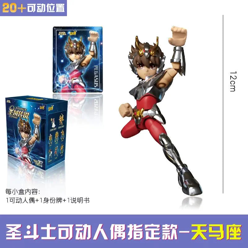 Caja Ciega Saint Seiya – Figuras Blokee Armables (12 cm aprox.) – Oportunidad por detalles de empaque