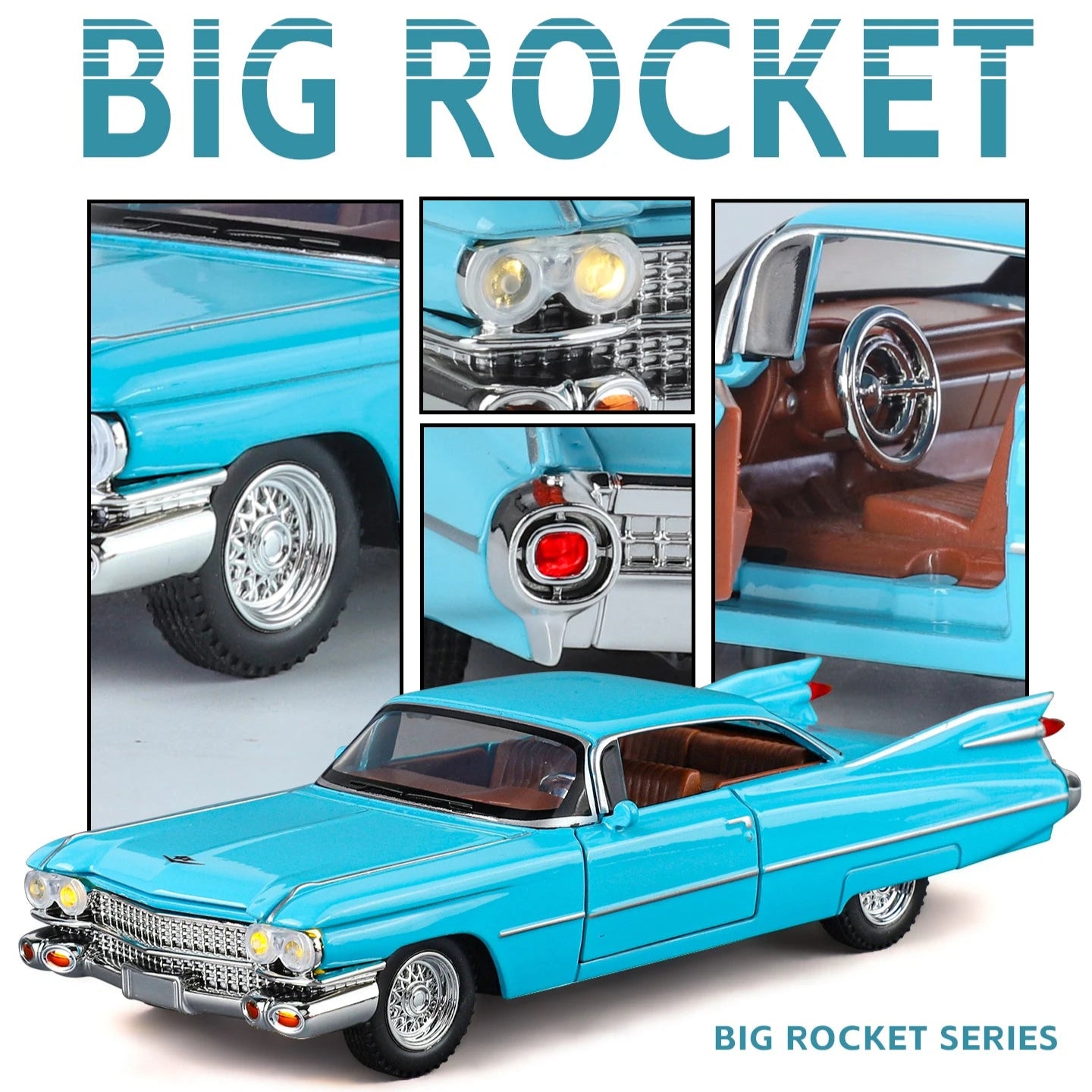 Cadillac Eldorado Biarritz – Modelo Clásico a Escala 1:32 (1959)