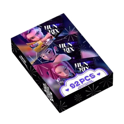 Caja de Cartas K-Pop Demon Hunters – Huntrix & Saja Boys (92 piezas)