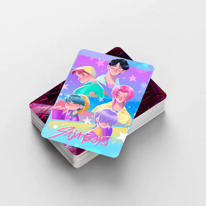 Caja de Cartas K-Pop Demon Hunters – Huntrix & Saja Boys (92 piezas)