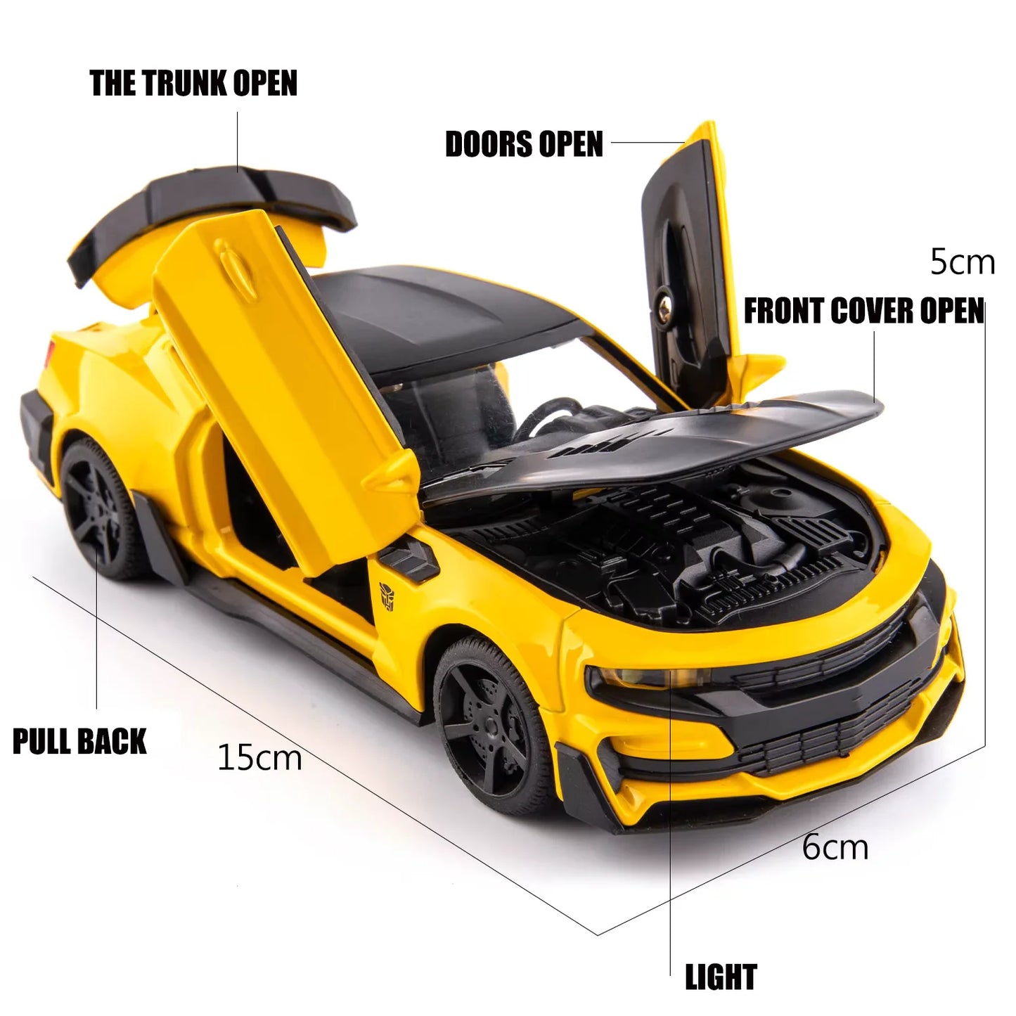 Chevrolet Camaro – Versión Bumblebee a Escala 1:32