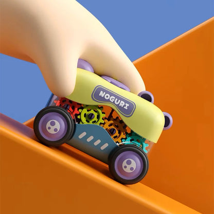 Coche de Juguete Didáctico con Engranajes