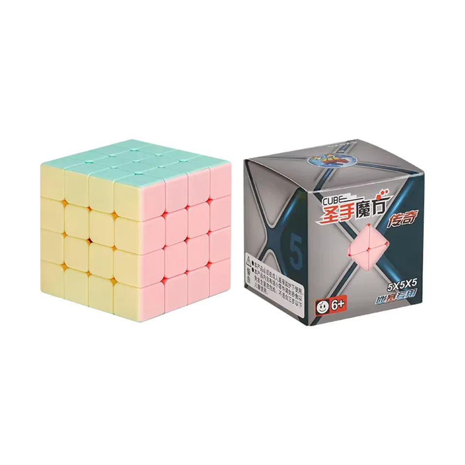 Cubo Rubik 4x4 SENGSO - Series Macaron y Fibra de Carbono