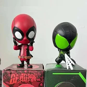 Figura Bobblehead de Spider-Man – Traje de Sigilo (Negro)