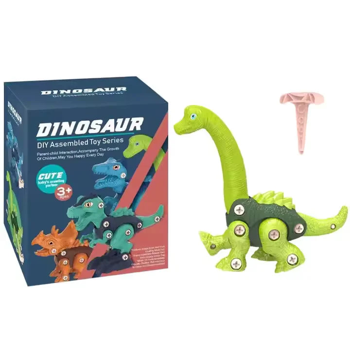 Dinosaurio Brachiosaurus DIY con Destornillador y Tornillos