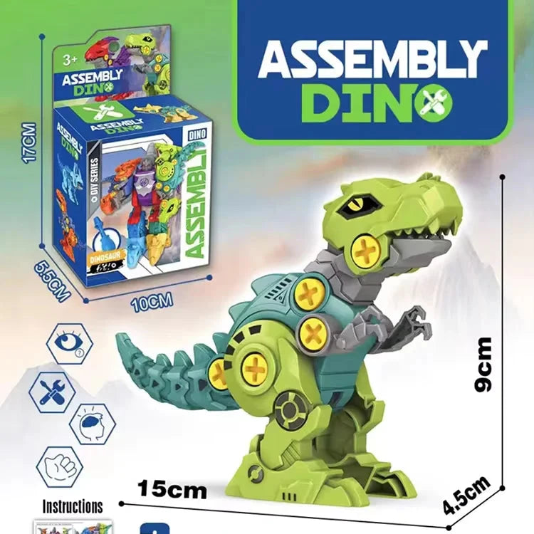 Set de 5 Dinosaurios DIY - 5 en 1