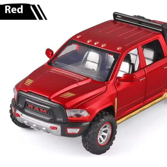 Camioneta Dodge RAM 1:32 – Camioneta de Aleación con Luces y Sonido