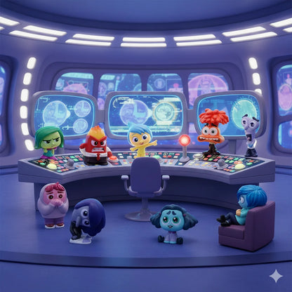 Set de 9 Figuras de Intensamente 2 – Mini Colección de Emociones