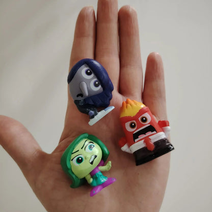 Set de 9 Figuras de Intensamente 2 – Mini Colección de Emociones