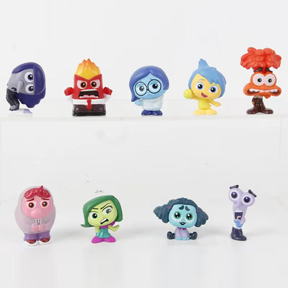 Set de 9 Figuras de Intensamente 2 – Mini Colección de Emociones