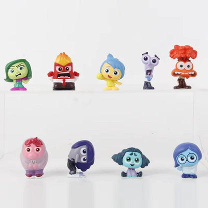 Set de 9 Figuras de Intensamente 2 – Mini Colección de Emociones