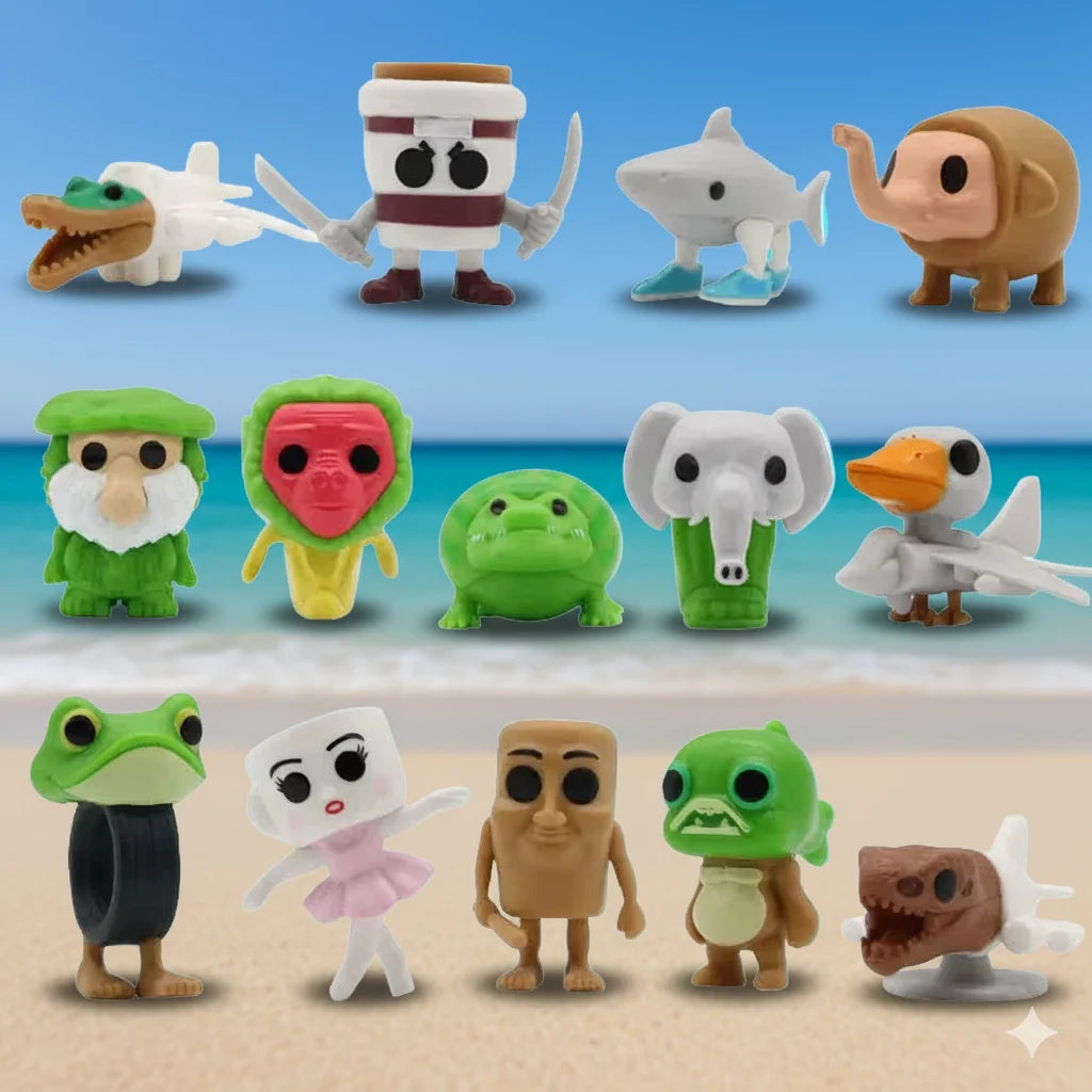 Set de 14 Figuras Mini Brainrot