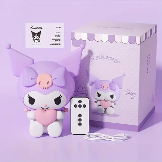 Lámpara de Silicona Kuromi Recargable - Sanrio + ENVIO GRATIS