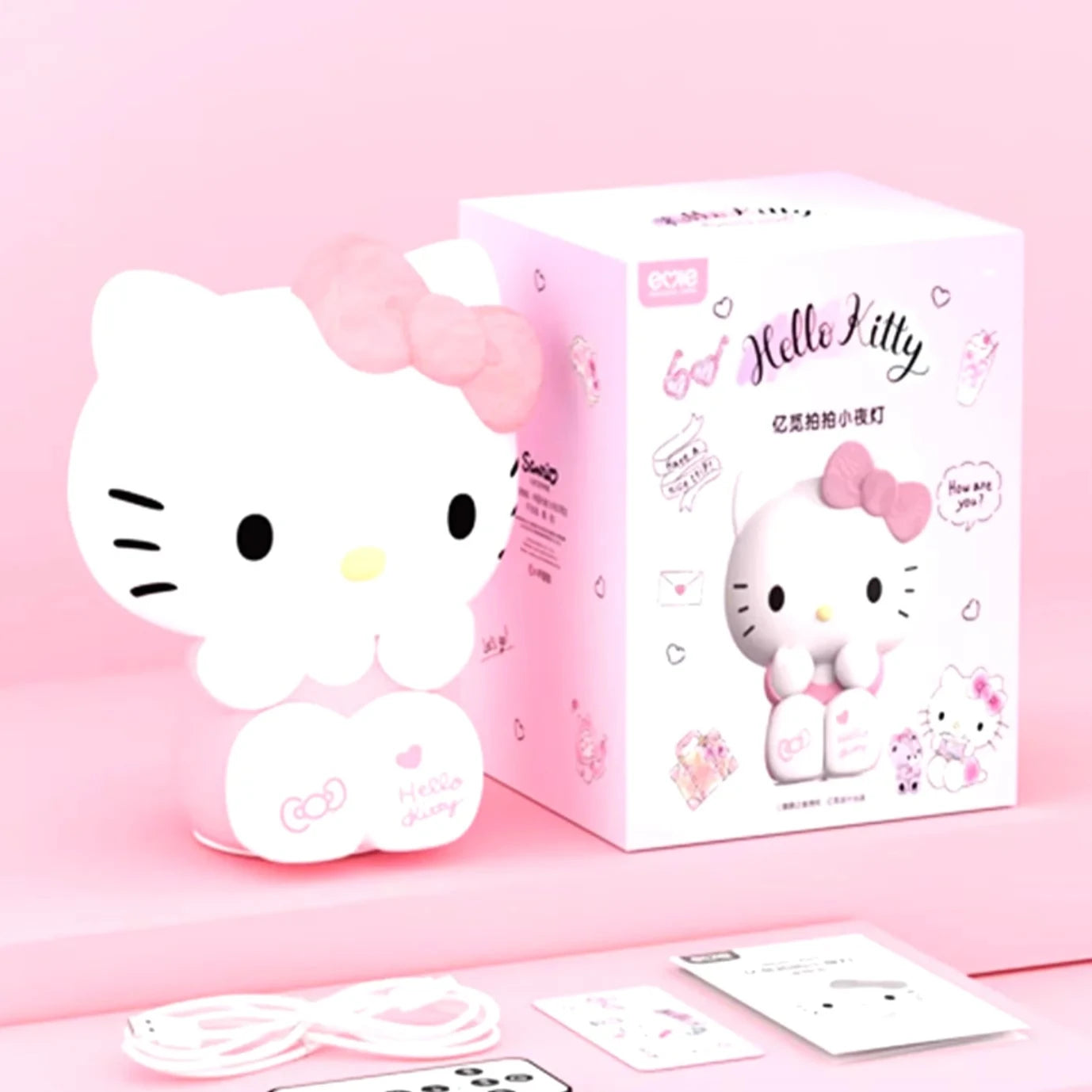 Lámpara de Hello Kitty Recargable - Sanrio + ENVIO GRATIS