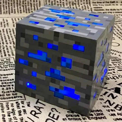 Lámparas Recargables Táctiles de Minecraft