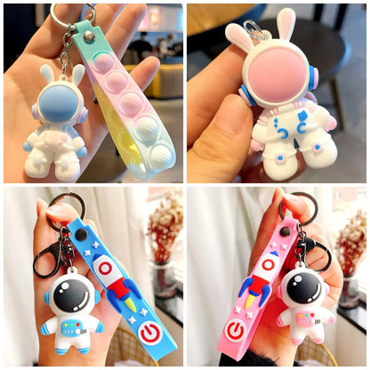 Llavero de Astronauta - Conejo