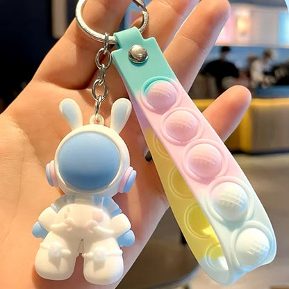 Llavero de Astronauta - Conejo