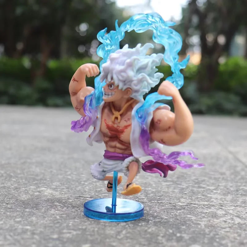 Figura de Luffy "Gear 5 - Dios del Sol Nika" (Edición Muscle) - Sin caja