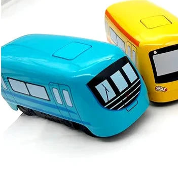 Mini Tren Metálico de Retorno - Edición Metro Japonés Q