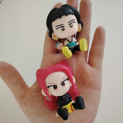 Set Mini Figuras de las Guerreras K-Pop – Demon Hunters - Colección Completa, 10 Uds Estilo Chibi