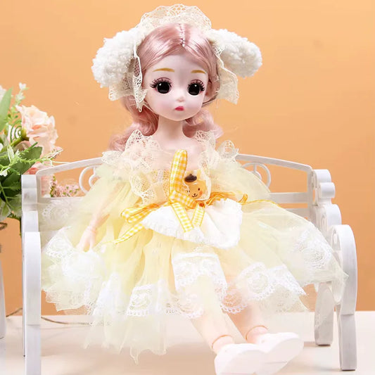 Muñeca BJD 1/6 (30 cm) – Edición Especial Sanrio: Kuromi, My Melody y Pompompurin