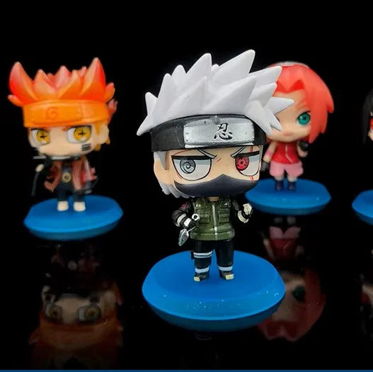 Set de 6 figuras coleccionables: Naruto Shippuden – Versión Q