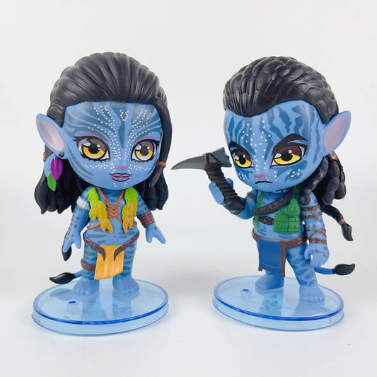 Set de Figuras de Avatar: Neytiri y Jake Sully - Versión Q